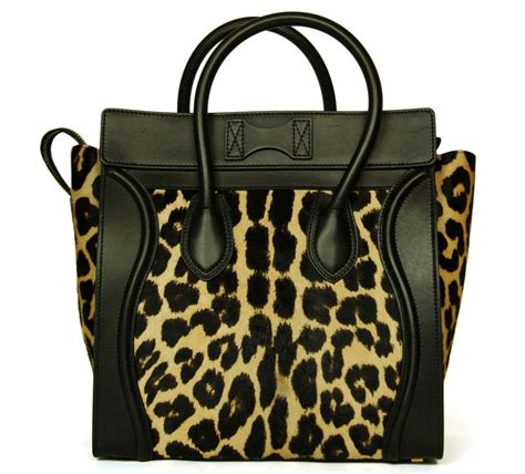 celine leopard tote|Celine running handbags.